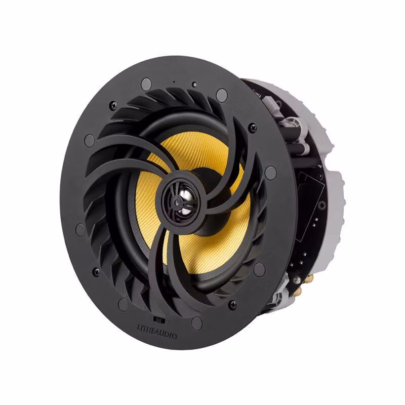 Тонколона за вграждане Lithe Audio Wi-Fi Ceiling Speaker (Single) - V2 Lithe Audio Wi-Fi Ceiling Speaker (Single) – V2 вграден таванен Wi‑Fi говорител