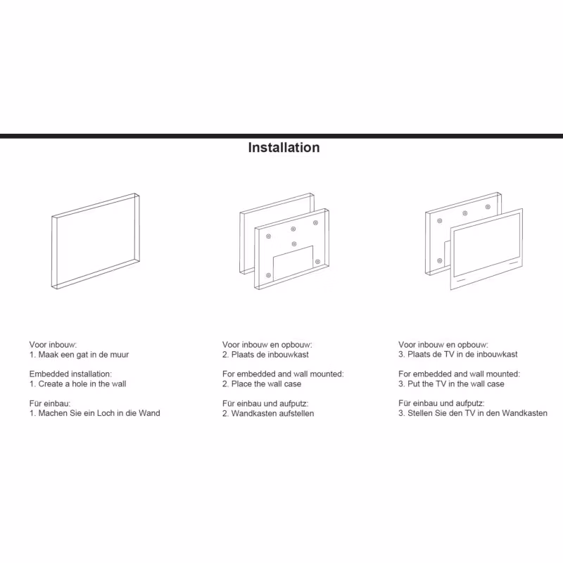 Огледален телевизор за баня SplashVision ESI-22M Google LED TV SplashVision ESI-22M Google LED TV с огледален панел