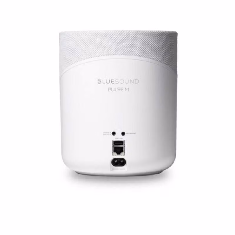 Безжична тонколона Bluesound PULSE M Bluesound PULSE M – 360° мултирум тонколона с Omni‑Hybrid дизайн, 80W усилвател и премиум акустично представяне