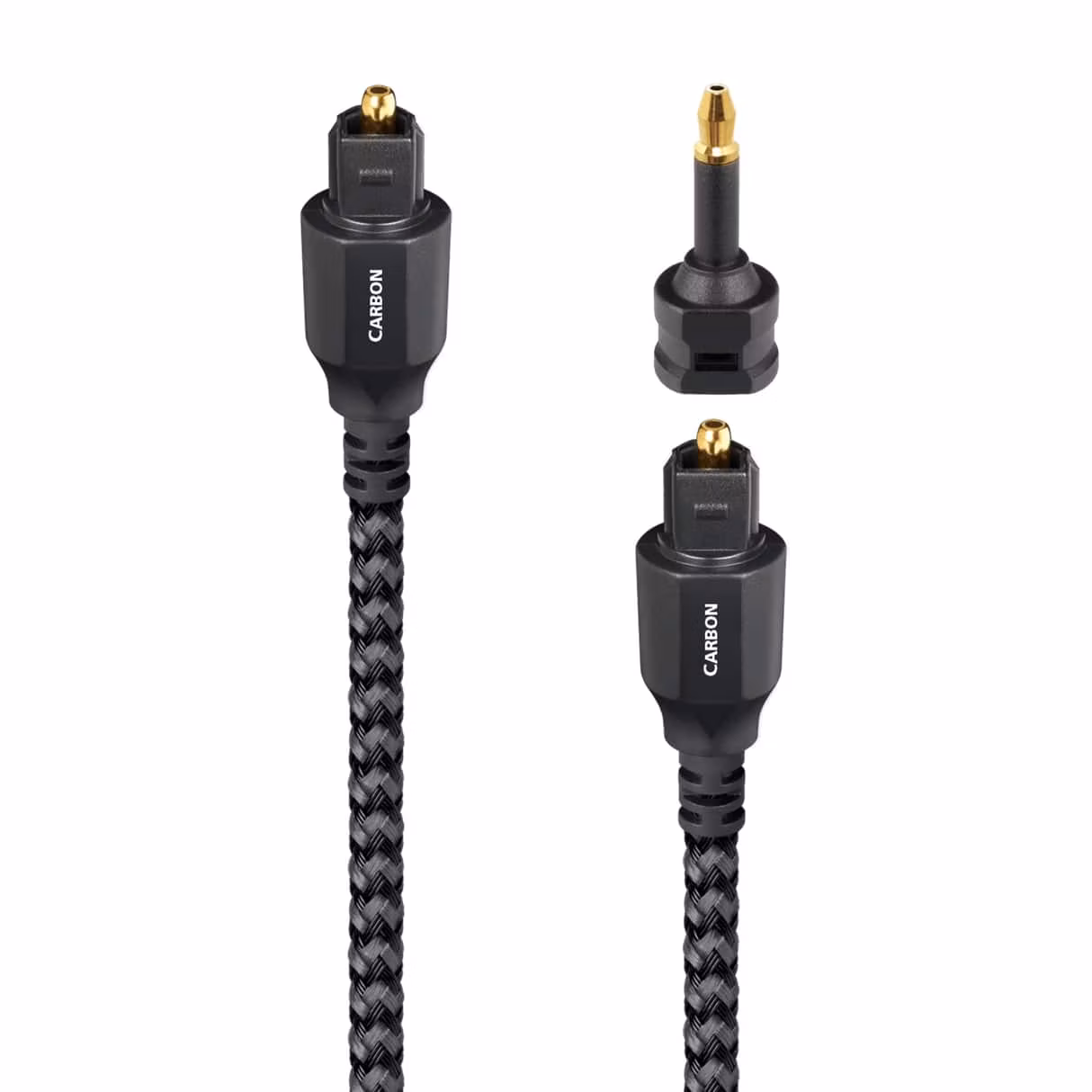 Оптичен кабел AudioQuest Carbon Optical AudioQuest Carbon Optical оптичен кабел с 19 синтетични влакна и прецизно полирани краища