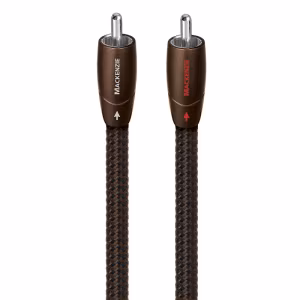 AudioQuest Mackenzie RCA кабел с Hanging‑Silver Purple‑Copper конектори