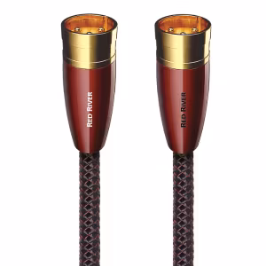 AudioQuest Red River XLR – балансиран XLR интерконект с Perfect‑Surface Copper проводници