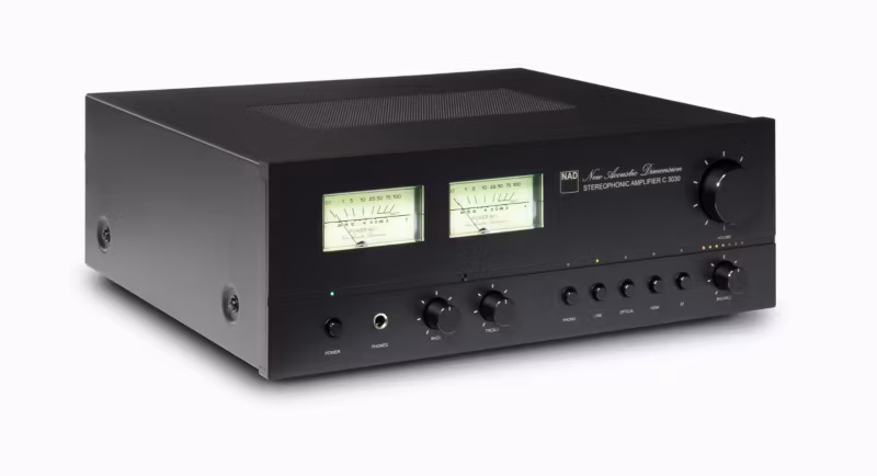 Винтидж Стерео Усилвател NAD C 3030 NAD C 3030, стерео усилвател NAD, Hi‑Fi усилвател, усилвател с HDMI eARC, NAD Bluetooth усилвател,премиум стерео усилвател