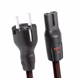AudioQuest NRG-X2 захранващ кабел с C7 конектор за Hi‑Fi и аудио системи