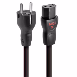 AudioQuest NRG-X3 захранващ кабел с IEC C13 конектор за Hi‑Fi аудио системи