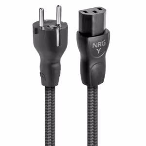 Детайл на AudioQuest NRG-Y3 – висококачествен захранващ кабел