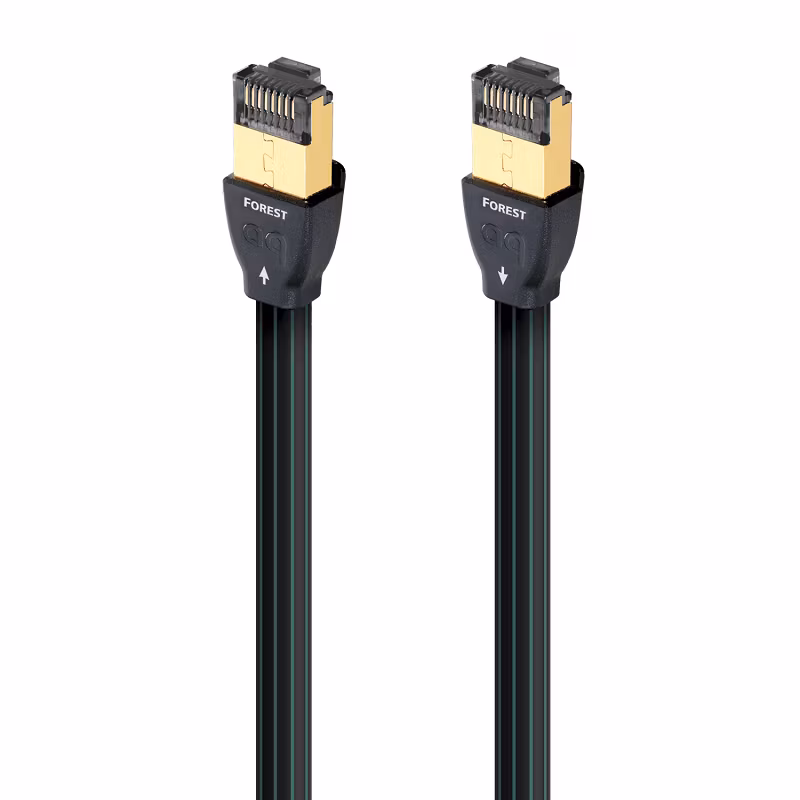 Интернет кабел AudioQuest Forest RJ/E AudioQuest Forest RJ/E Ethernet кабел с RJ45 конектори за стабилна връзка